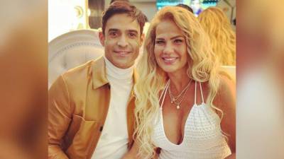 Los cubanos Juan Vidal y Niurka Marcos.