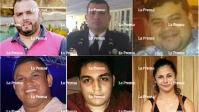 Erin Amed Robles, Wilfredo Zalazar y Jonathan Hernández ultimados el 4 de mayo. Javier Coto, asesinado el 22 de abril. Bryan Joshua Ortega, asesinado el 22 de abril. Alondra Mejía, victimada el 29 de abril