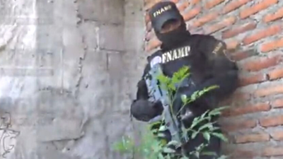 Elementos de la Fuerza Nacional Anti Maras y Pandillas (FNAMP), mediante operativos realizaron este viernes el hallazgo de un cementerio clandestino.