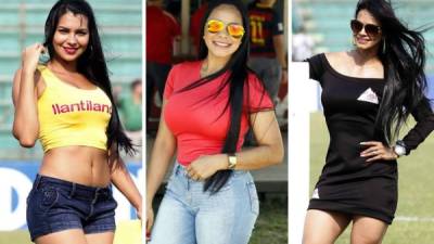 Los partidos de ida de los repechaje a semifinales del Torneo Clausura 2017 del fútbol hondureño fueron adornados por bellas chicas. No te pierdas la galería.