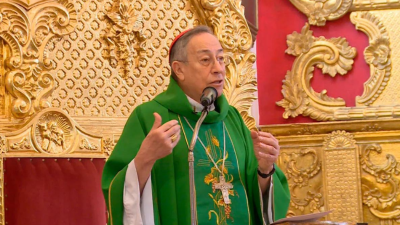El cardenal de Honduras, Óscar Andrés Rodríguez.