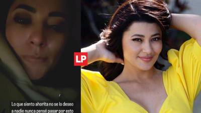 La presentadora se ha mostrado muy triste en redes sociales.