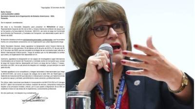 María Calderón Boy lideró las últimas investigaciones de los equipos integrados de la Maccih y la Ufecic . La Ufecic está por concluir al menos 24 investigaciones.