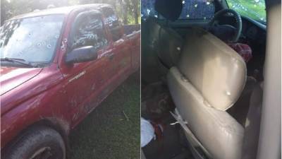 El vehículo en el que se conducía la víctima quedó a un lado del desvío.