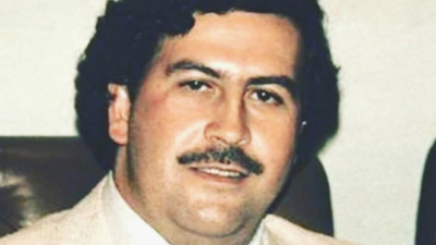 Pablo Escobar, narcotraficante colombiano.