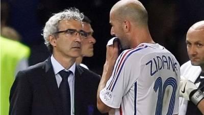 Domenech fue técnico de Zidane en la Selección francesa.