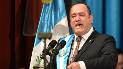 Alejandro Giammattei, presidente de Guatemala.