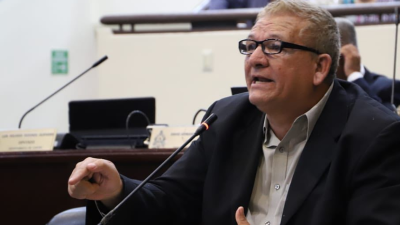 El diputado del Partido Libertad y Refundación (Libre), Edgardo Castro.