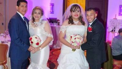 Rudy Ardón y Nidia Ruiz con Viviana Quiroz y Jossepp Connor.