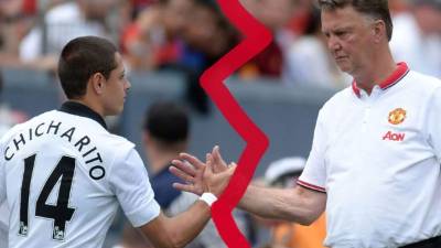 'Chicharito' Hernández reveló detalles de lo que le dijo Van Gaal.