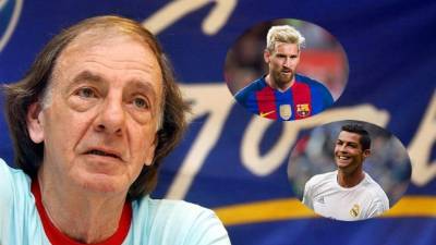 César Luis Menotti no considera ni a Lionel Messi ni a Cristiano Ronaldo como los mejores del mundo en la actualidad.