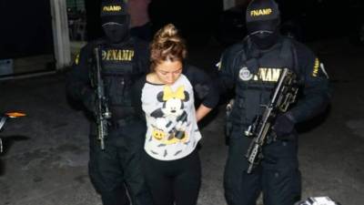 La supuesta pandillera llevaba y traían información de la cárcel 'El Pozo' en Santa Bárbara.