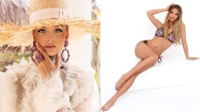 La modelo albanés, Cindy Marina de 21 años impactó con su belleza en el Miss Universo 2019: