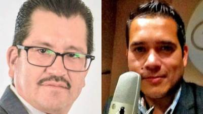 Ricardo Domínguez López y Abraham Mendoza, periodistas asesinados en México.