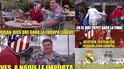 Los mejores memes que nos dejó la final de la Europa League que le ganó el Atlético de Madrid al Marsella, con Dimitri Payet como protagonista.
