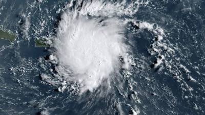 Dorian se dirige a Puerto Rico y la República Dominicana con vientos de 85 kilómetros por hora./AFP.