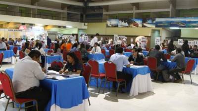 Compradores y vendedores en la Rueda de Negocios de noviembre 2014 en Expocentro.
