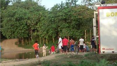 Roberto Osorto fue encontrado a la orillas del río de la aldea de Camalotes en Santa Bárbara.