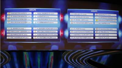 Así quedaron establecidos los grupos de la UEFA Champions League.
