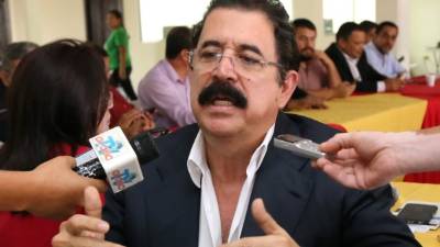 El expresidente de Honduras, Manuel Zelaya Rosales.