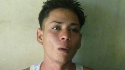 Carlos Alberto Martínez de 19 años de edad, conocido en el mundo criminal como 'Manzano'.