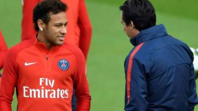 Neymar no estaría cómodo con las extensas sesiones de video que le propone Unai Emery.