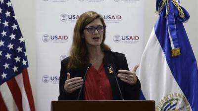 La administradora de la Agencia de los Estados Unidos para el Desarrollo Internacional (Usaid), Samantha Power.