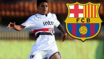 El Barcelona tiene ya atado a Gustavo Maia, la joya del Sao Paulo.