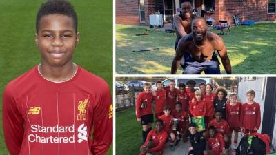 Keyrol es el hijo mayor de Maynor Figueroa y milita en la academia del Liverpool.