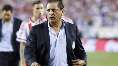 Ramón Díaz después de perder 1-0 ante Estados Unidos decidió no seguir. Foto EFE/ Kena Betancur.