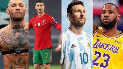 La revista Forbes ha publicado los ingresos de los deportistas del mundo en el último año. Hay sorpresas. Los ingresos son aproximados por concepto salarial, bonificaciones y publicidad.