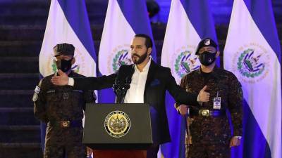 Nayib Bukele, presidente de El Salvador. Fotografía EFE
