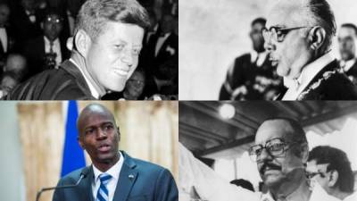 El asesinado presidente de Haití, Jovenel Moise, se une desde hoy a la trágica lista de magnicidios cometidos en América, entre los que destacan el del presidente de EEUU, John F. Kennedy o el del dictador dominicano Rafael Leónidas Trujillo.