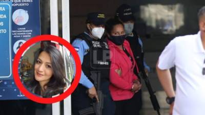 Fue escoltada por Interpol hasta ser entregada a autoridades hondureñas.
