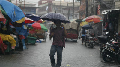 Foto de archivo. Intensas lluvias han afectado a Honduras.