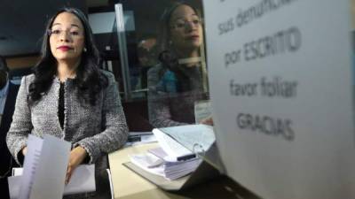 Gabriela Castellanos, directora ejecutiva del Consejo Nacional Anticorrupción.