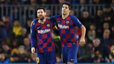 Messi y Suárez volverán a jugar juntos tras cinco meses por la lesión del uruguayo.