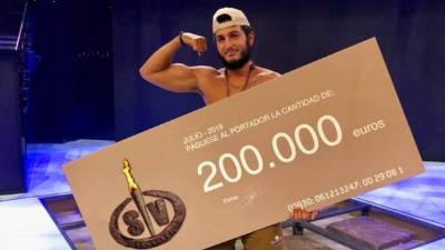 Omar Montes se convirtió en el ganador de 'Supervivientes 2019'. Foto: Telecinco.