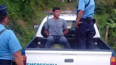 Luis Orlando Portillo Sánchez (19) fue capturado por la Policía.