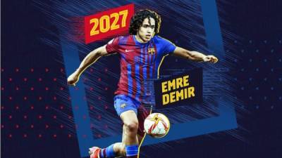 Emre Demir llegará al Barcelona la próxima temporada.