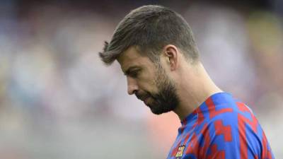 Gerard Piqué ha sido relegado al banquillo por Xavi en el inicio de la presente campaña.