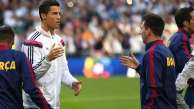 Cristiano Ronaldo y Messi van en busca del campeonato.