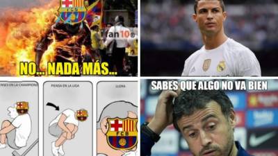 El Real Madrid se corona campeón de la Liga Española y el Barcelona sufre las burlas en las redes sociales. Mira los mejores memes.