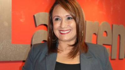 La abogada Flavia Guillén espera el respaldo de los votantes para ser diputada por Cortés. Foto: Efraín Molina.