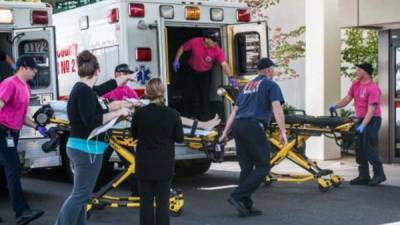 Más de veinte heridos fueron trasladados a un hospital en Oregon.