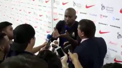 Felipe Baloy explotó contra un periodista que le cuestionó su accionar ante Estados Unidos.