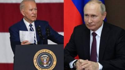 Biden y Putin tienen planeado reunirse el próximo 16 de junio en Ginebra. Fotos: AFP