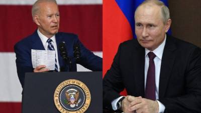 Biden y Putin tienen planeado reunirse el próximo 16 de junio en Ginebra. Fotos: AFP
