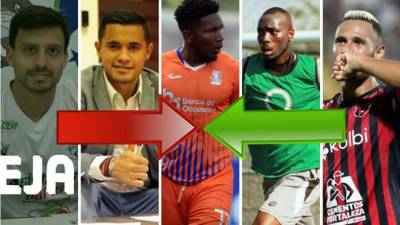 Los principales movimientos de las últimas horas en el mercado de fichajes del fútbol hondureño.