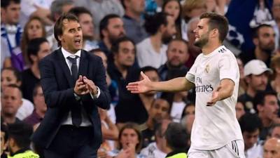 Nacho Fernández defendió a su entrenador Julen Lopetegui.